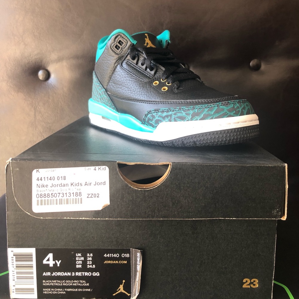 Youth Air Jordan 3 Retro GG